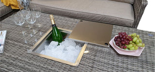 Drakeford Outdoor Set with Adjustable Table and Ice Bucket