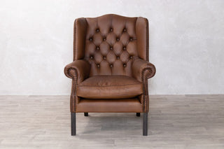 brown-leather-armchair-front