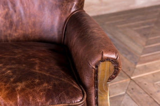 hessian backed sofa