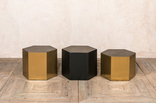 hexagon coffee table