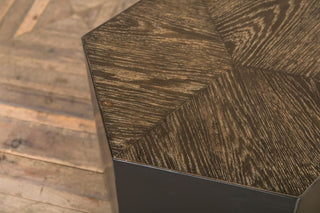 hexagon side tables