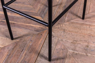 high leather bar stools