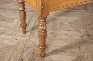 Large Antique Pine Kitchen Table