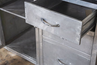 Vintage Aluminium Waiter Station