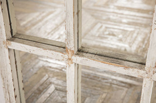 Vintage Window Frame Mirror