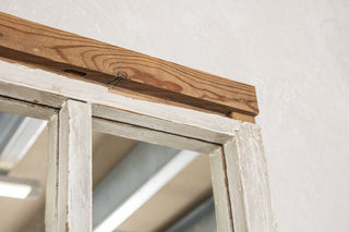 Vintage Window Frame Mirror