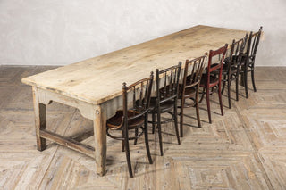 Large Edwardian Pine Scullery Table