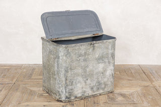 Galvanised Bin
