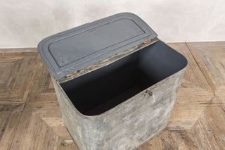 Galvanised Bin