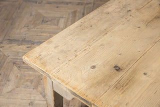 Large Edwardian Pine Scullery Table