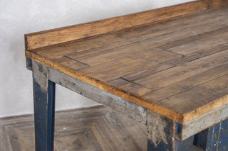 Industrial Workbench Desk Sideboard with Cupboard