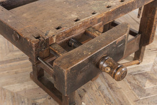 Vintage Carpenter's Workbench