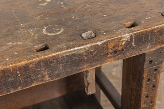 Vintage Carpenter's Workbench