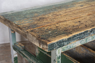 Vintage Industrial Workbench Sideboard