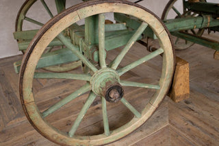 Antique Wooden Hand Cart