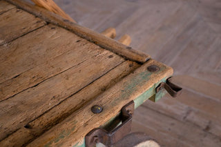 Antique Wooden Hand Cart