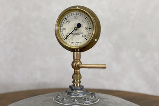 Galvanised Water Tank Upcycled Table