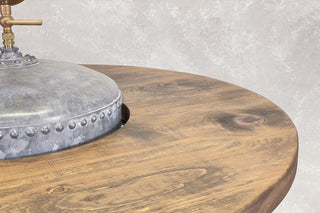 Galvanised Water Tank Upcycled Table