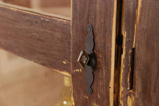 Glazed Kitchen Dresser Industrial Style Cupboard