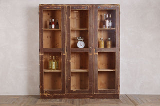 Glazed Kitchen Dresser Industrial Style Cupboard
