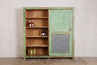 Kitchen Cupboard with Sliding Doors