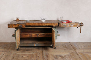 1920's Carpenter's Kitchen Island