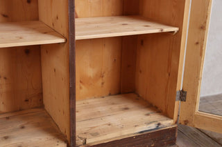 Glazed Kitchen Dresser Industrial Style Cupboard