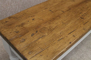 painted farmhouse bench