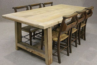 Reclaimed pine table