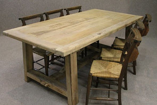 Reclaimed pine table