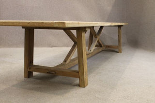 4mt rustic dining table