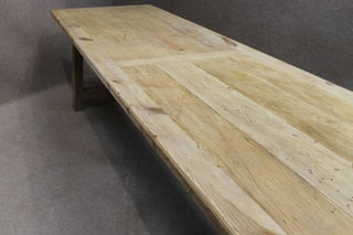 Large reclaimed pine table 4mt
