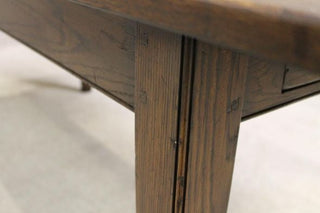 rustic oak table