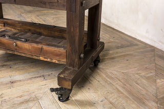 industrial bread table