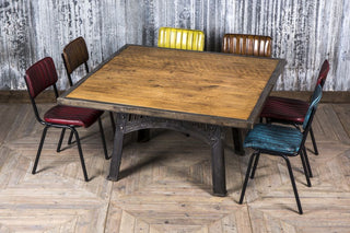 industrial cast iron table