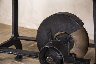 industrial cast iron table