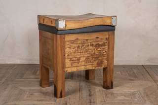 industrial chopping block