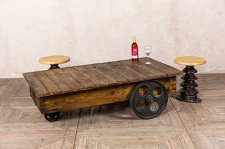 industrial coffee table