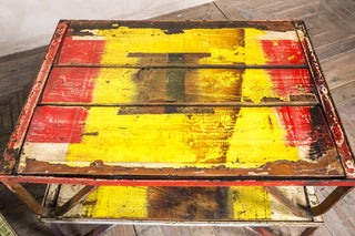 industrial coffee table