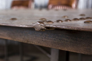 industrial dining table