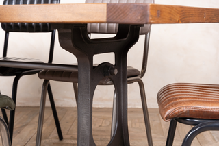 Detroit Cast Iron Dining Table