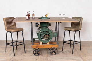 Vintage Engine Table