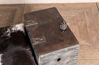 industrial galvanised storage bin
