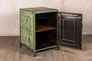 industrial green cabinet
