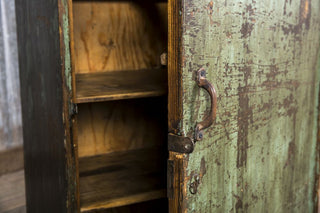 industrial green cabinet