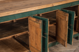 industrial kitchen island