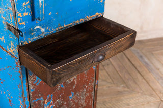 industrial metal cupboard