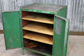 industrial metal cupboard