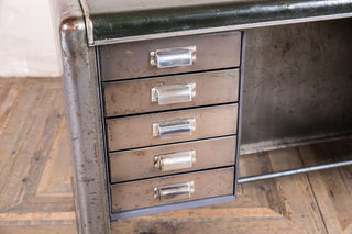 industrial metal desk