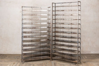 industrial metal shelf